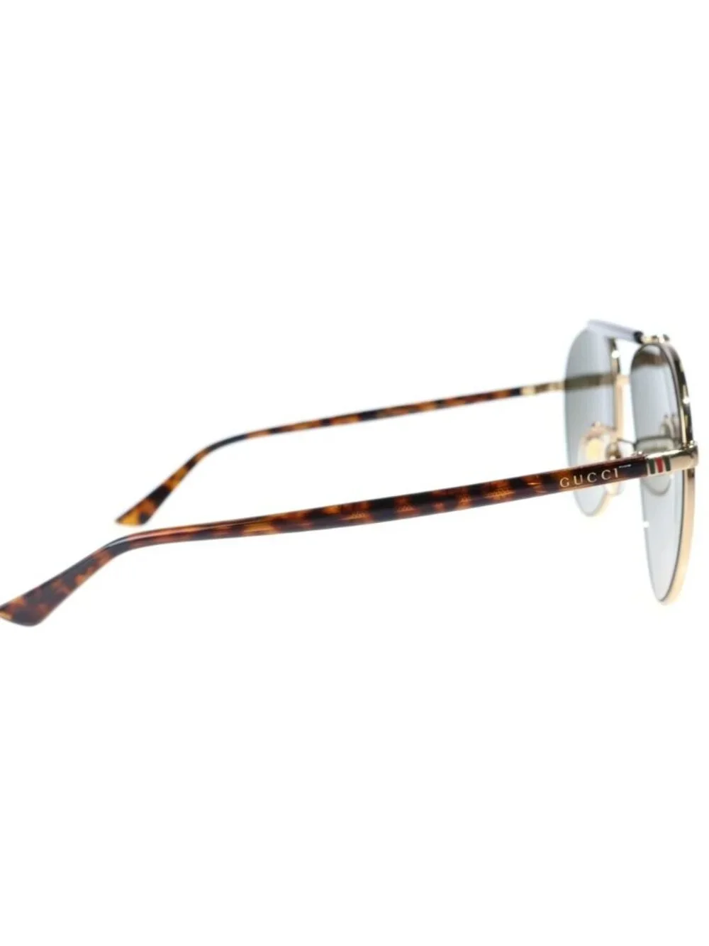 Gucci Teardrop Sunglasses Eyewear 60 Brown